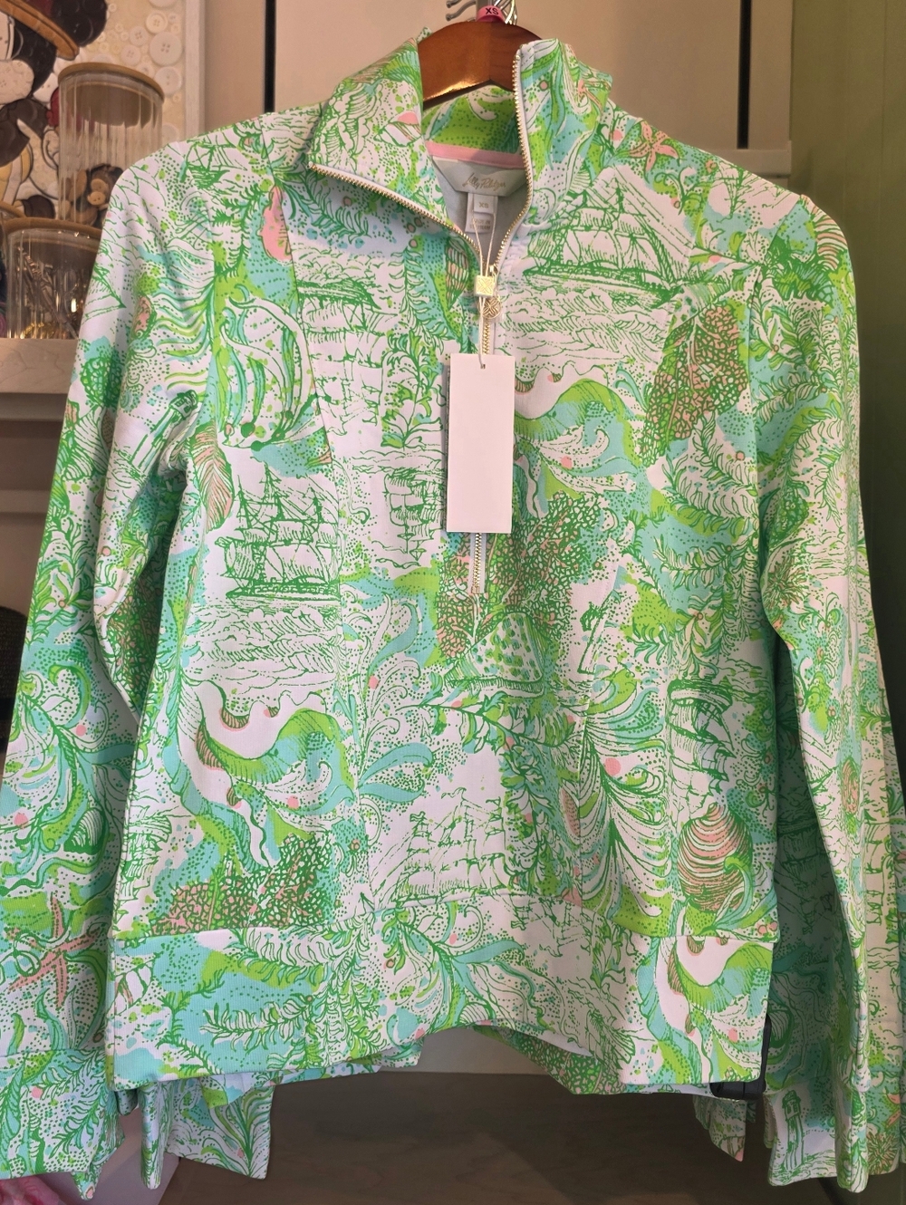 Disney Parks Lilly Pulitzer Eleni UPF Pullover